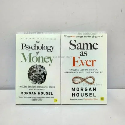 Morgan Housel Book Set – Psychology of Money & Same as Ever (2-Book Bundle)