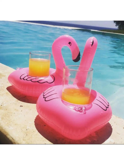 Inflatable Drink Holder Floats – Cute Pool Cup Coasters for Swimming Parties & Beach Fun