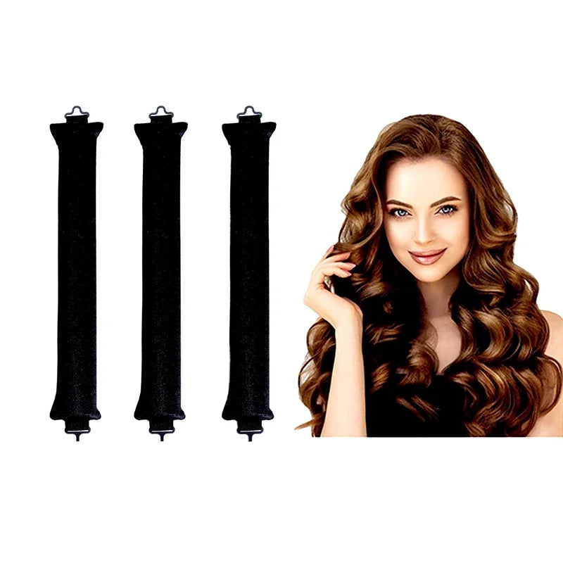 GlowCurl™ Flexi Rods – Heat-Free Curls While You Sleep