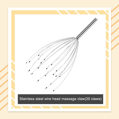 Portable Scalp Massager – Boost Blood Flow & Ease Tension Instantly