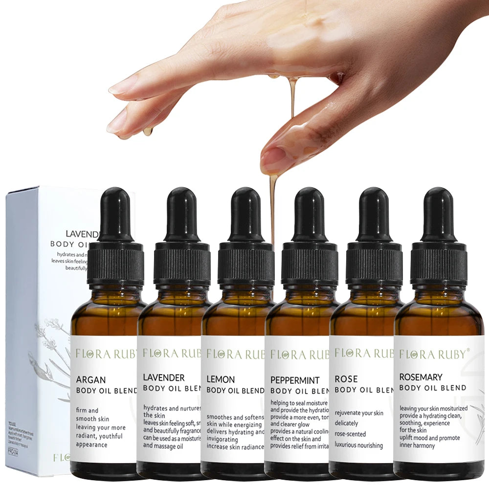 Calm & Glow Massage Oil – Essential Oil Blend for Skin & Soul