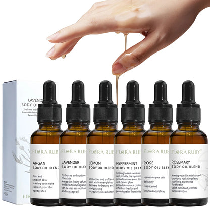 Calm & Glow Massage Oil – Essential Oil Blend for Skin & Soul