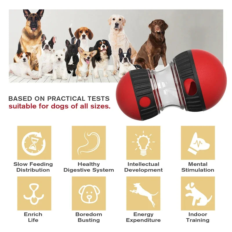 Dog Puzzle Feeder – Engaging Slow Feed Ball for Training & Fun