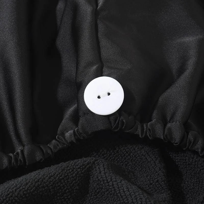 CurlCare Luxe Hair Turban – Satin & Microfiber Drying Wrap for Curly Hair