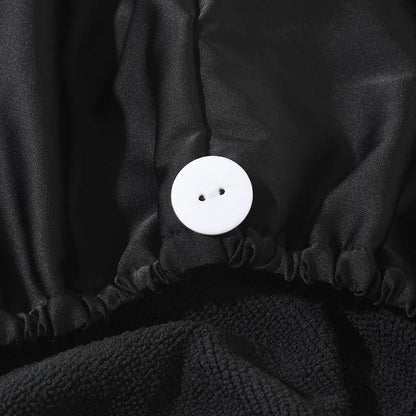 CurlCare Luxe Hair Turban – Satin & Microfiber Drying Wrap for Curly Hair