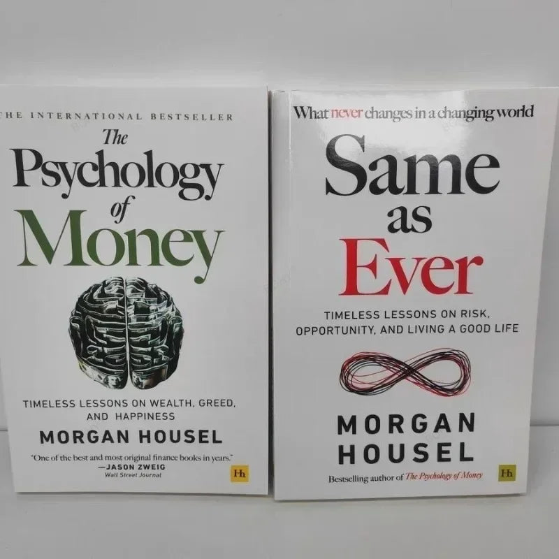 Morgan Housel Book Set – Psychology of Money & Same as Ever (2-Book Bundle)