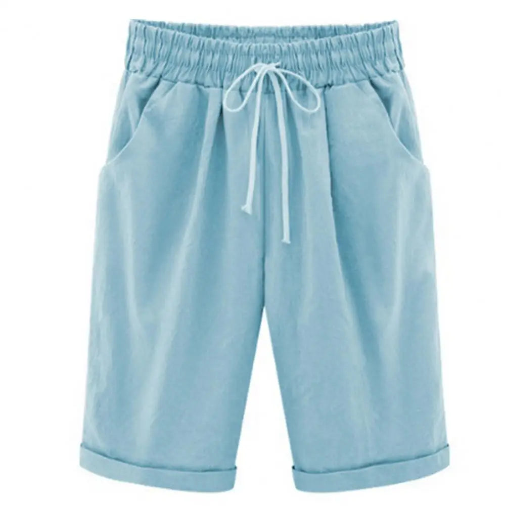 Jane | Elastic Waist Casual Comfy Shorts