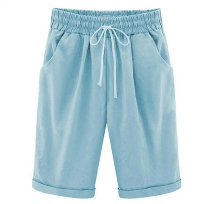 Jane | Elastic Waist Casual Comfy Shorts