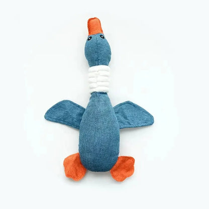 QuackyPlay Duck Toy – Squeaky Goose Fun for Dogs of All Sizes