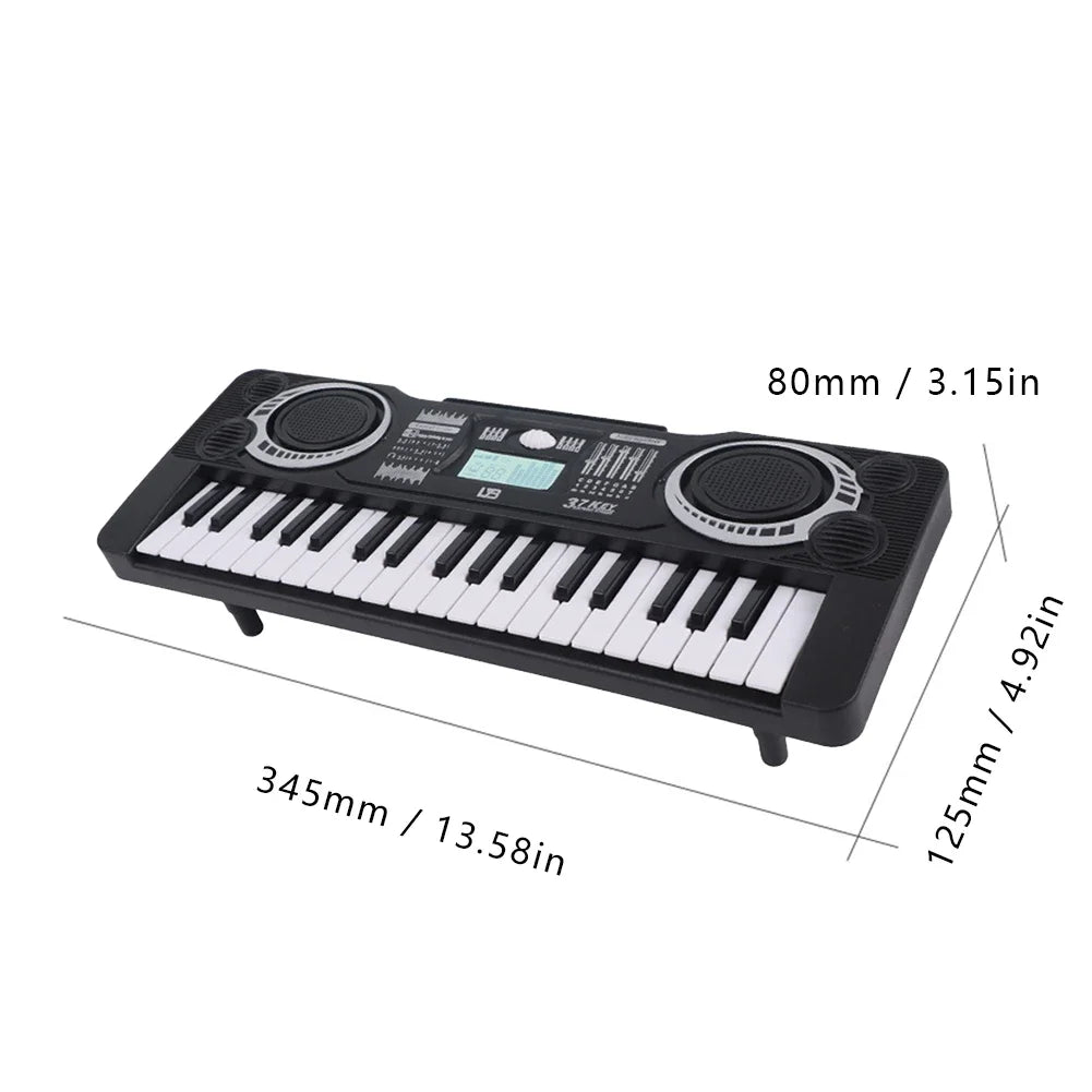 Kids Portable 37-Key Keyboard – Spark Creativity Through Music!