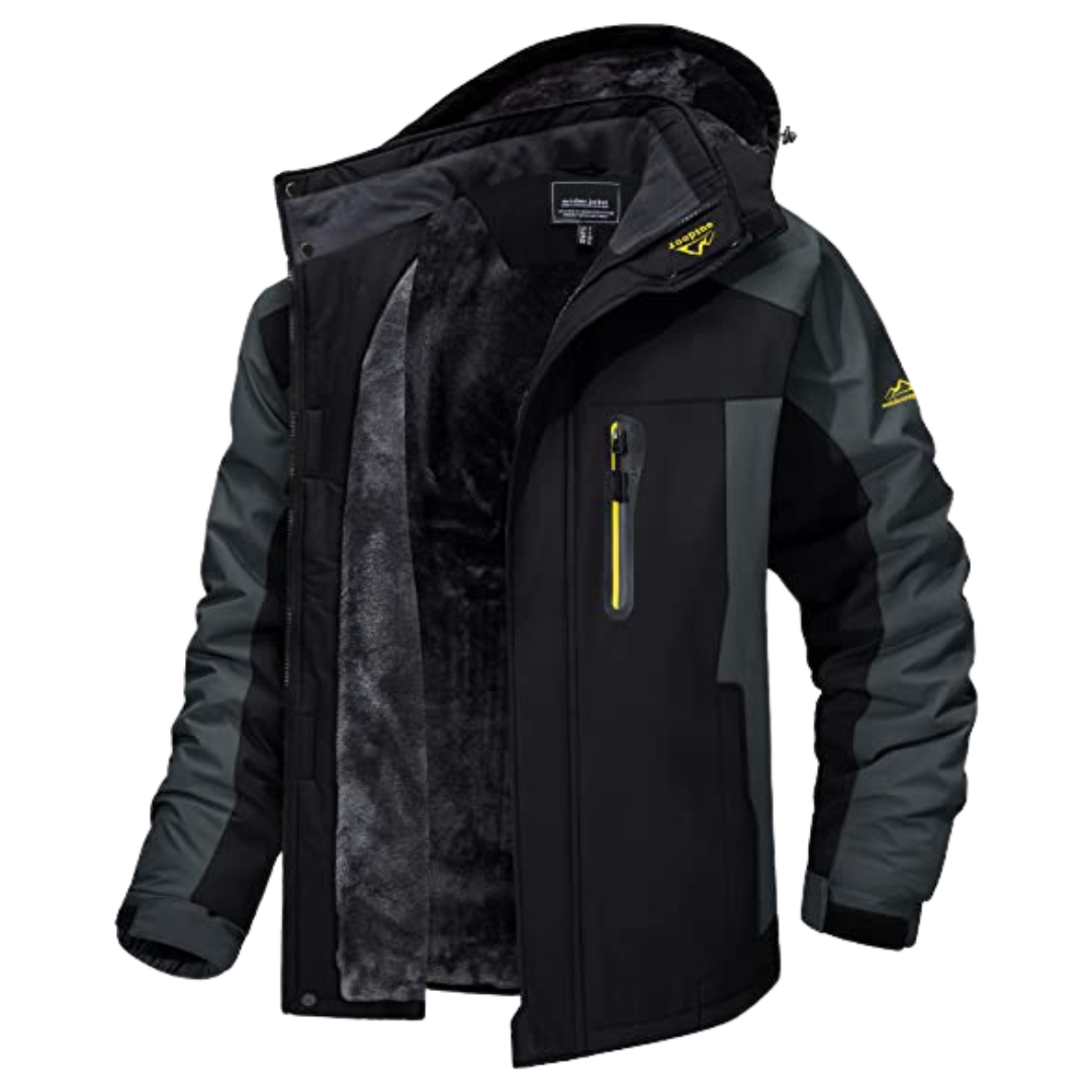 Men’s Winter Ski Jacket | Waterproof Hooded
