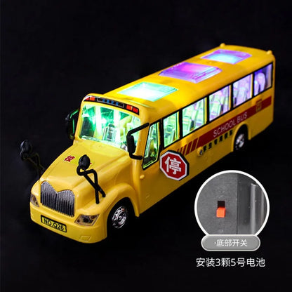 Interactive Yellow School Bus – Lights, Action & Learning Fun!
