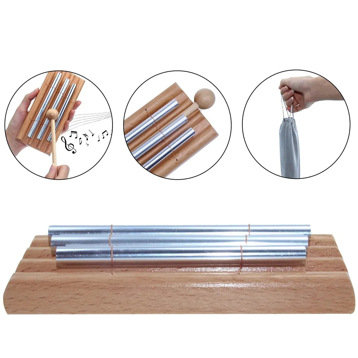 SoulTone Trio Chime – Relaxation for Mind, Body & Space