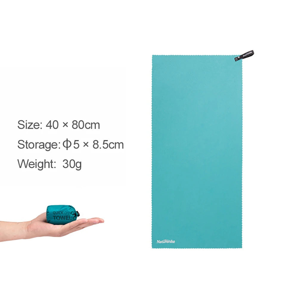 Naturehike Ultralight Quick-Dry Travel Towel – Compact, Absorbent & Fast-Drying