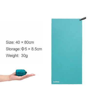 Naturehike Ultralight Quick-Dry Travel Towel – Compact, Absorbent & Fast-Drying