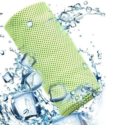 Instant Chill Microfiber Cooling Towel – Quick-Dry Ice Towel for Swimming, Gym, and Outdoor Sports