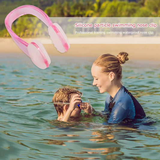 Soft Silicone Swim Nose Clip – Unisex Waterproof Nose Protector
