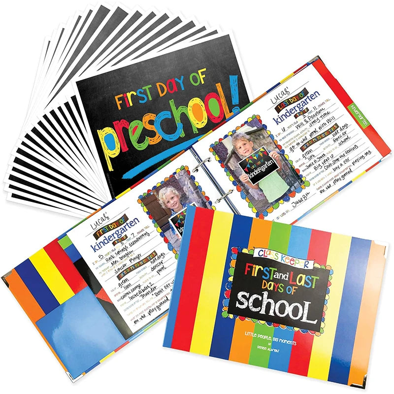 Kids’ School Memory Album | Reusable Photo Prop