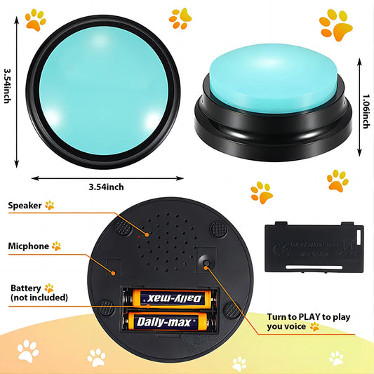 Smart Voice Buttons for Dogs – Training Toy for Communication & Fun