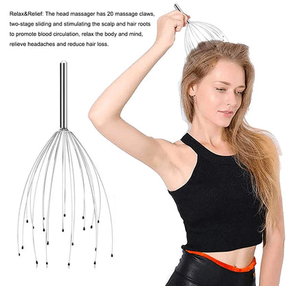 Portable Scalp Massager – Boost Blood Flow & Ease Tension Instantly