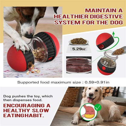 Dog Puzzle Feeder – Engaging Slow Feed Ball for Training & Fun
