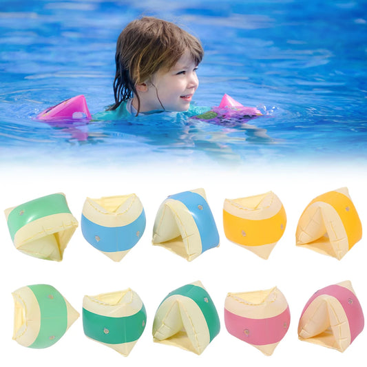 Kids Inflatable Arm Floaties – PVC Swim Arm Bands for Pool & Beach Water Play
