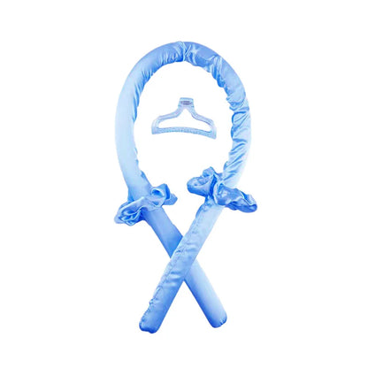 Frizz-Free Flexi Curler – Silk Hair Ribbon with Comfort Core