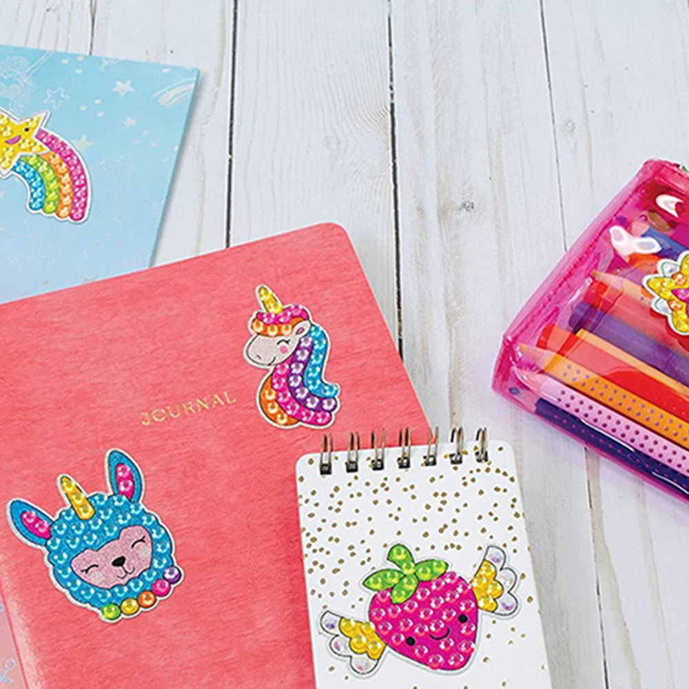 Diamond Sticker Craft Kit – Easy Paint-by-Number Fun for Little Hands