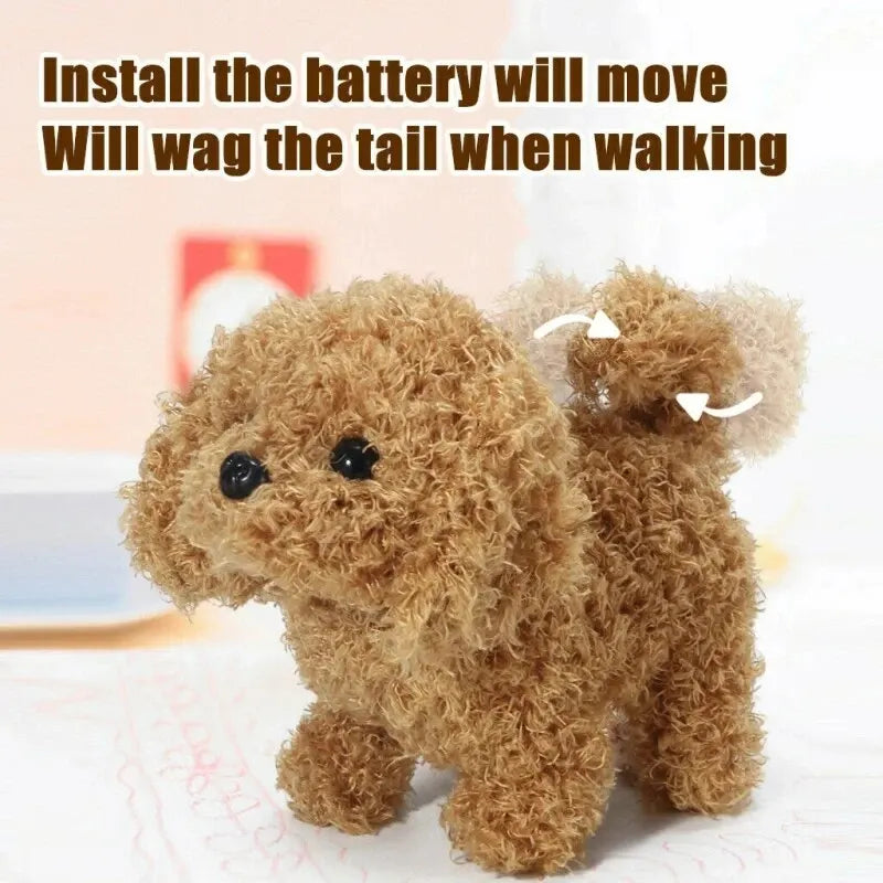PlayPup Walking Dog – Interactive Toy That Moves & Wags Tail