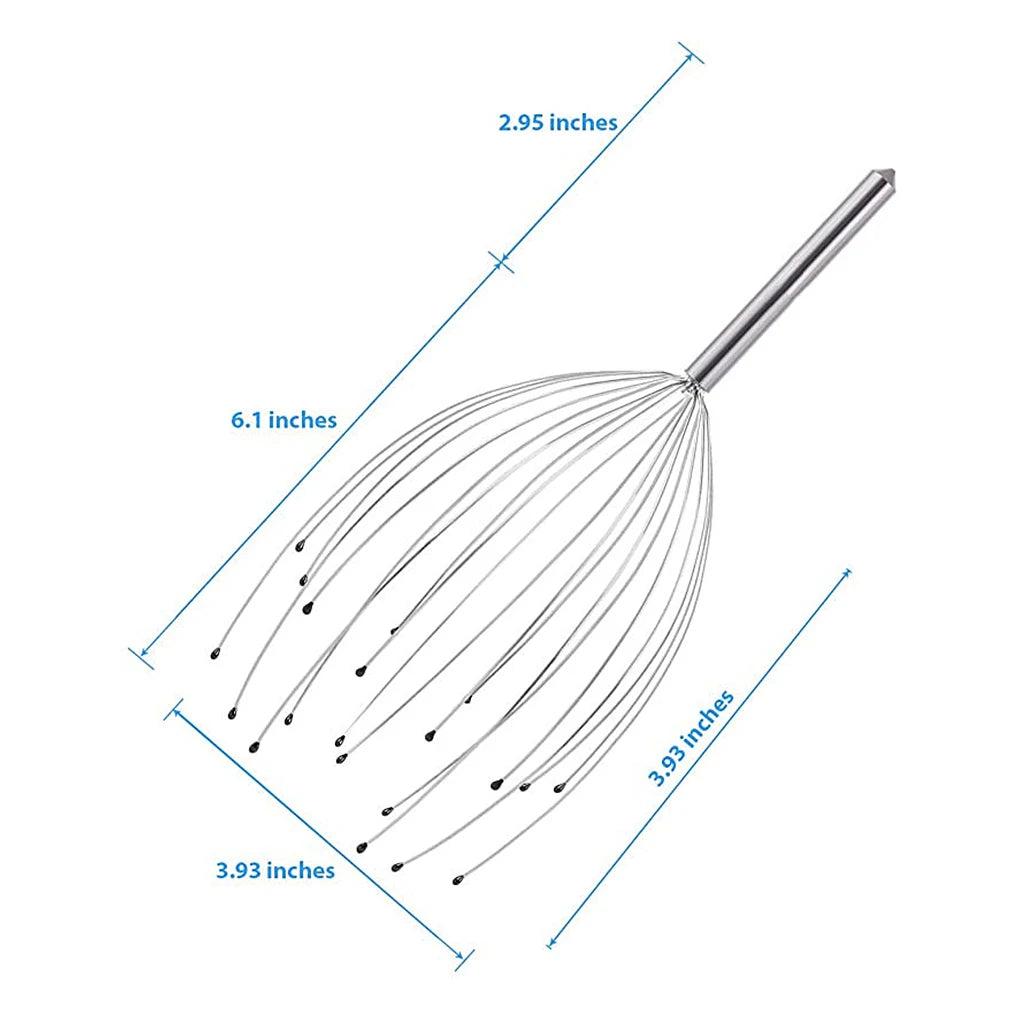 Portable Scalp Massager – Boost Blood Flow & Ease Tension Instantly