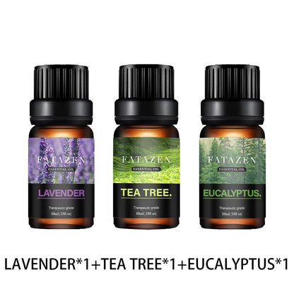 Mindful Moments Oil Set – Natural Blends for Stress Relief & Skin Care