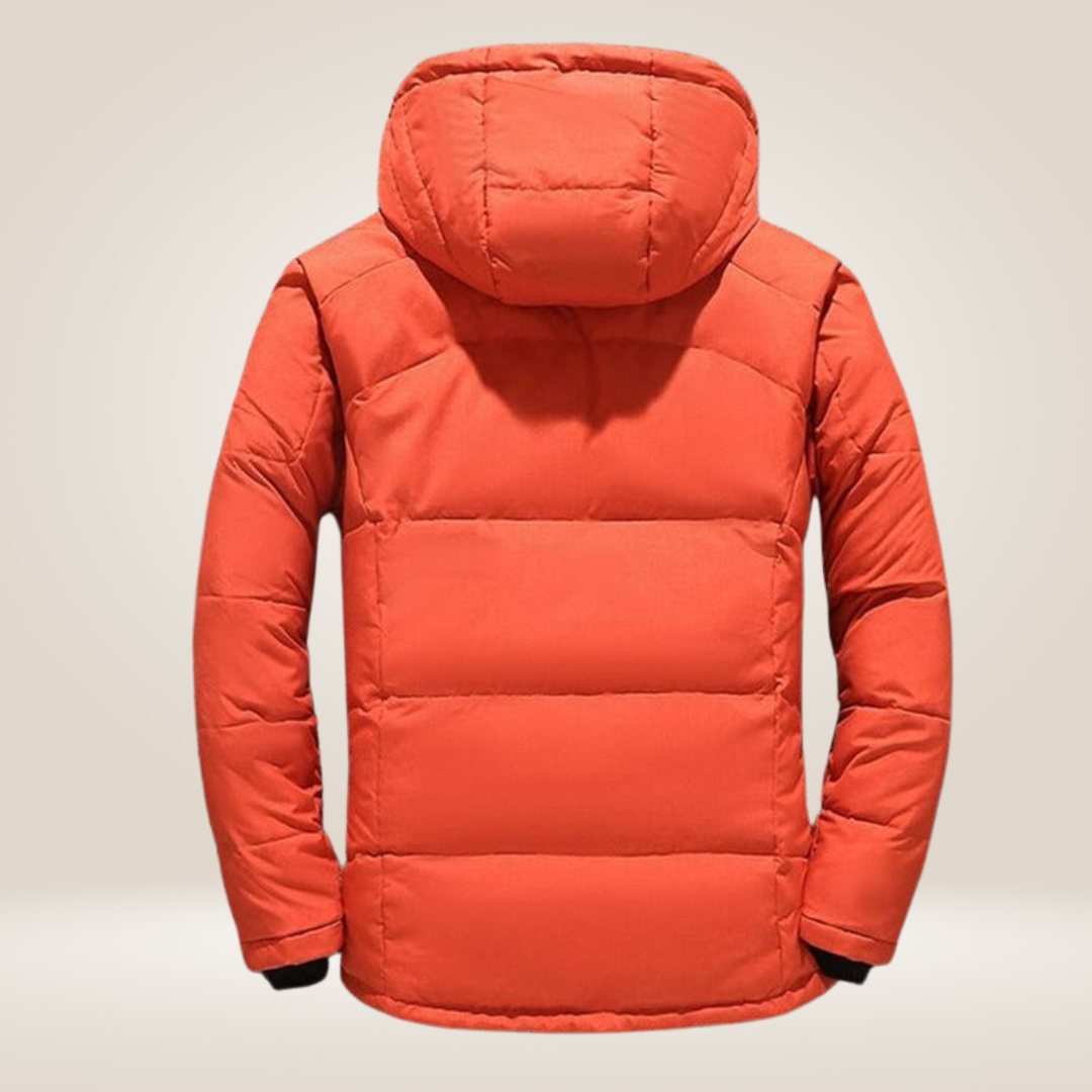 Men’s Winter Puffer Jacket | Hooded
