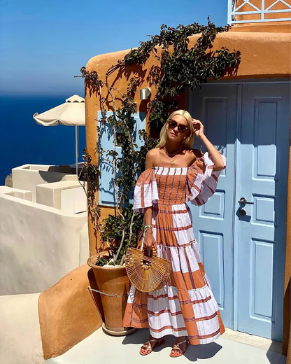 Women’s Off Shoulder Tiered Dress | Maxi