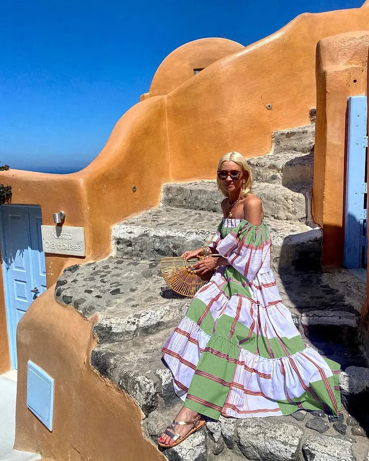 Women’s Off Shoulder Tiered Dress | Maxi