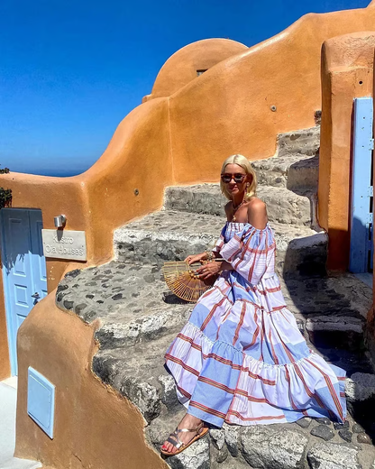 Women’s Off Shoulder Tiered Dress | Maxi