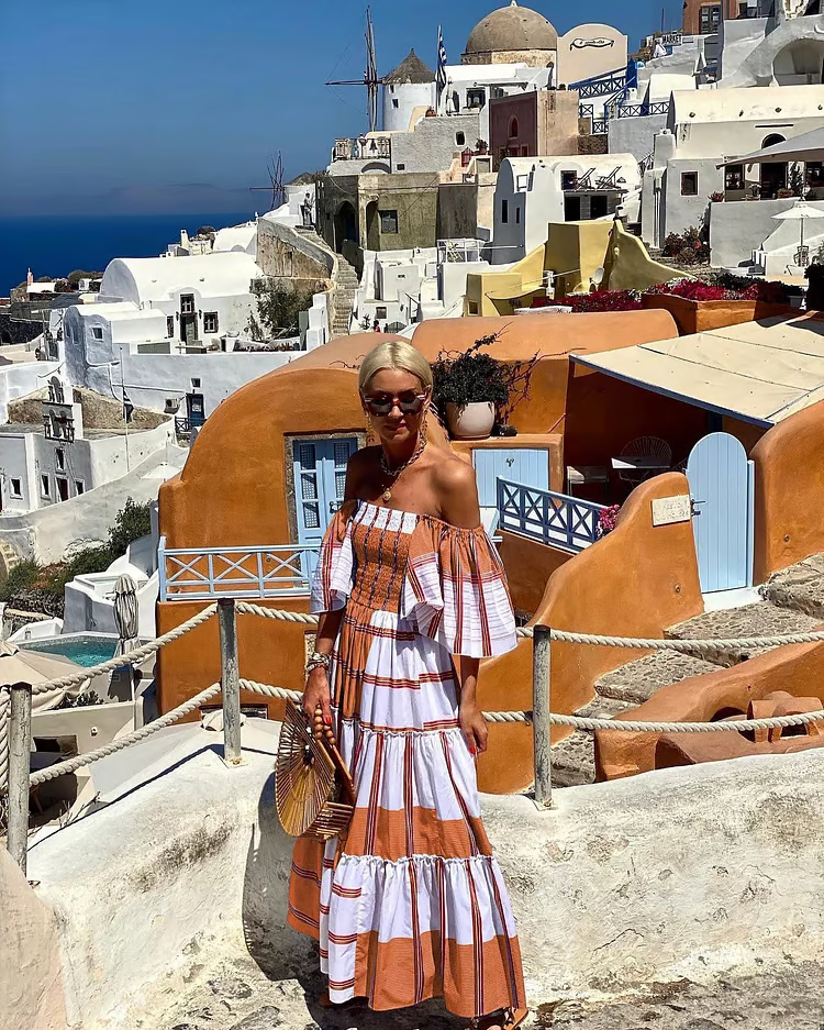 Women’s Off Shoulder Tiered Dress | Maxi