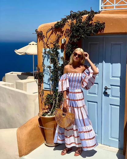 Women’s Off Shoulder Tiered Dress | Maxi